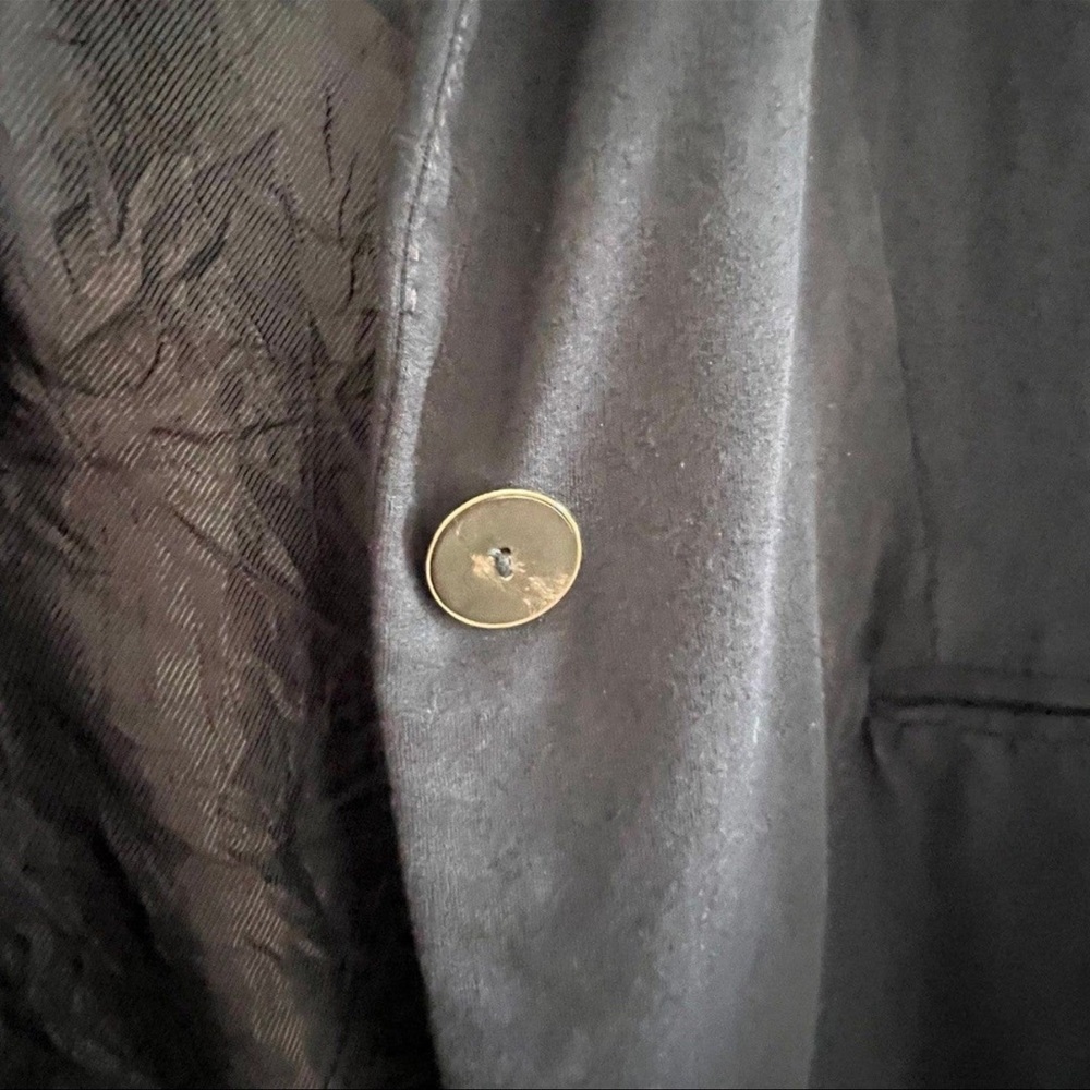 Vintage Zara Navy Blue Blazer Women’s Size Large - Picture 4 of 12